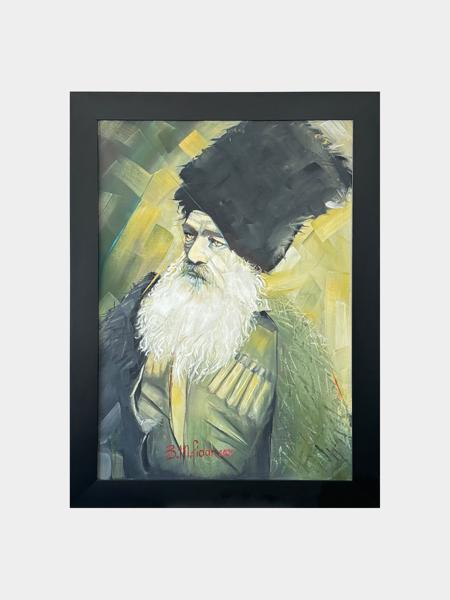 #: 12024060011<br>Subject: Portrait<br>Size: 60X80 cm<br>Frame: Framed<br>Medium: Oil Painting on Canvas<br>Year: 2021<br>For Sale