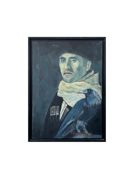 #: 12024060042<br>Subject: Portrait<br>Size: 56X76 cm<br>Frame: Framed<br>Medium: Oil Painting on Canvas<br>Year: 2021<br>For Sale